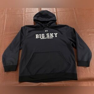 Under Armour Big Sky Montana Hoodie Sweatshirt - Size Loose 2XL